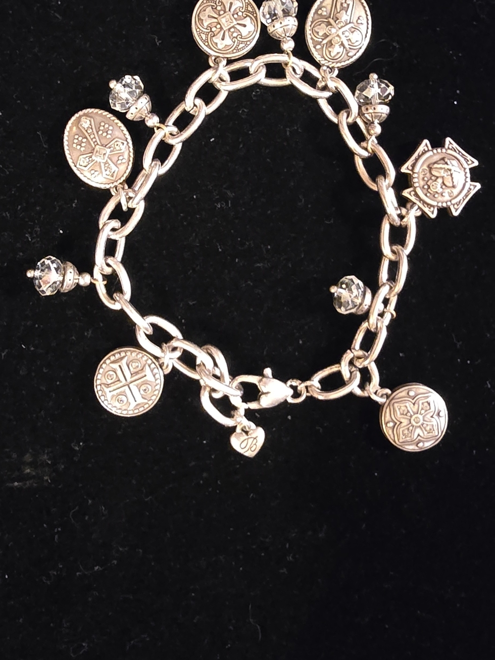 Brighton Multiple Cross Charm Bracelet